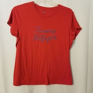 Tommy Hilfiger Embroidered Shirt SZ XL